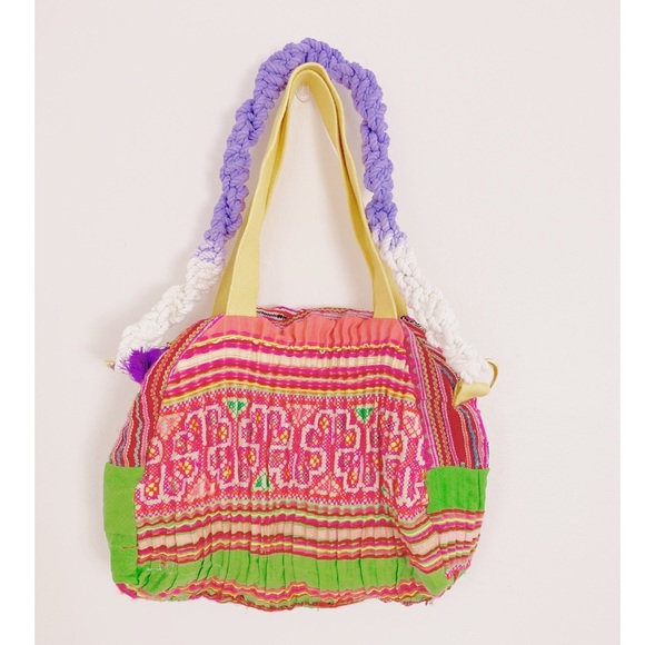 Free People Tricia Fix Embroidered DaytripTote Bag - Picture 3 of 7